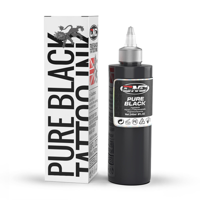 Buy 240ML Professional Black Tattoo Ink Color Tattoo Ink For Tattooing online manufacture