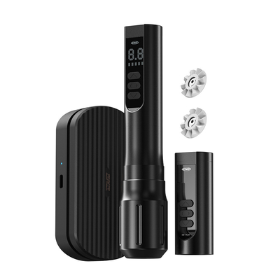 Pedal Control Wireless Rotary Tattoo Machine Dual Battery Tattoo Wireless Pen