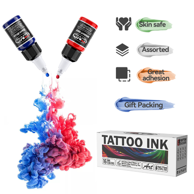 1/2 OZ Waterproof Tattoo Ink Plant Based Cosmetic Tattoo Ink