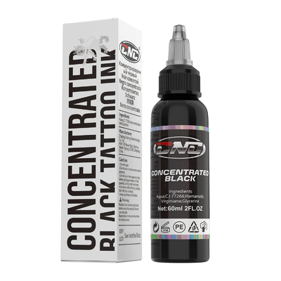 60ML Tattoo Pigment Concentrated Professional Black Tattoo Ink